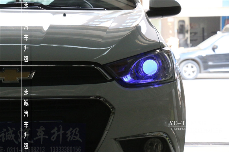 【永誠汽車】石家莊愛唯歐改燈，升級(jí)貝雷帽奢華改燈套裝
