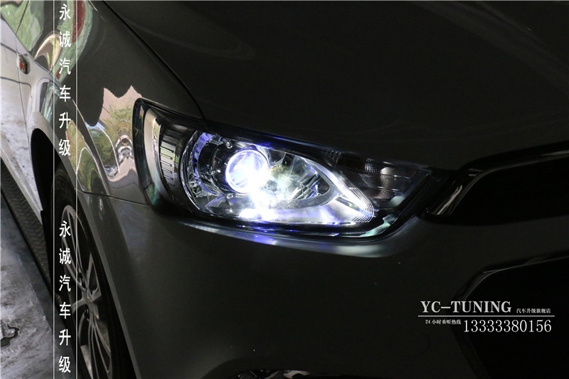 【永誠汽車】石家莊愛唯歐改燈，升級(jí)貝雷帽奢華改燈套裝