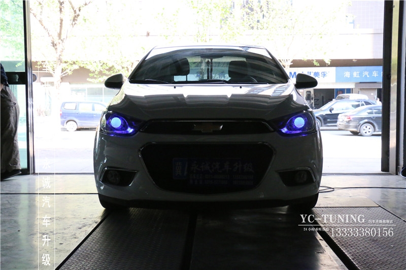 【永誠汽車】石家莊愛唯歐改燈，升級(jí)貝雷帽奢華改燈套裝