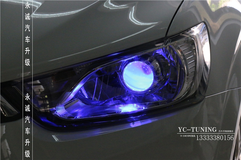 【永誠汽車】石家莊愛唯歐改燈，升級(jí)貝雷帽奢華改燈套裝