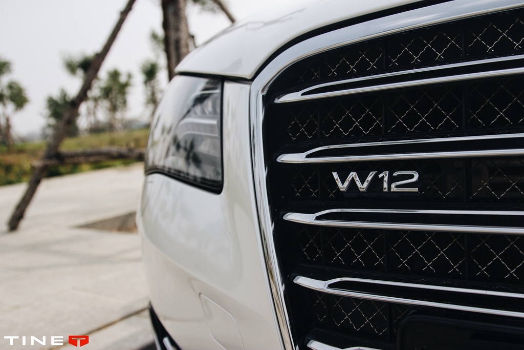 AUDI 奧迪 A8 W12 升級換裝 PWF 糖果白