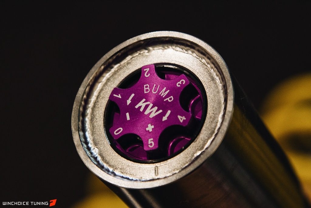 Volkswagen 高爾夫R 更換升級 KW V3 絞牙減震器