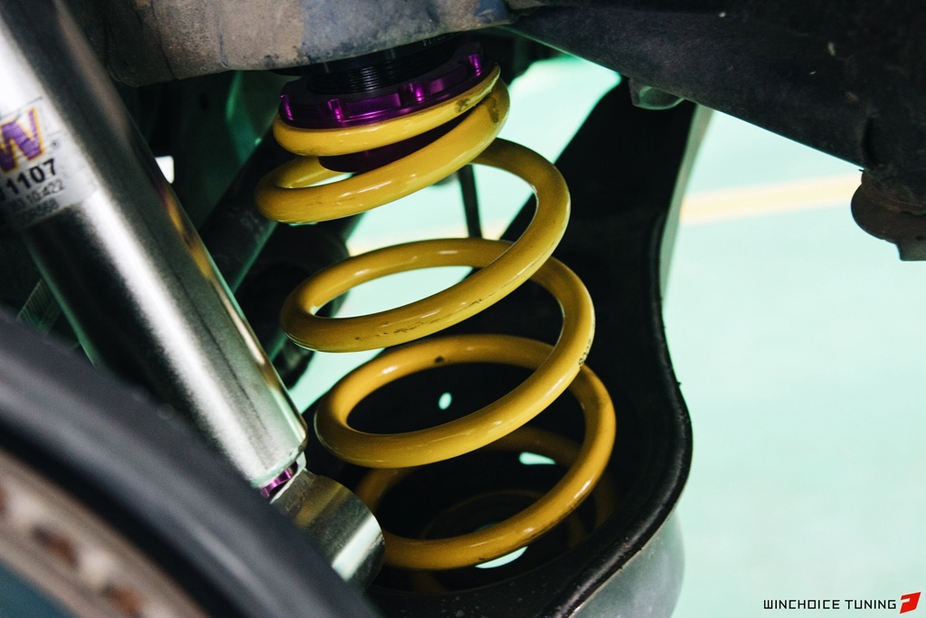 Volkswagen 高爾夫R 更換升級 KW V3 絞牙減震器