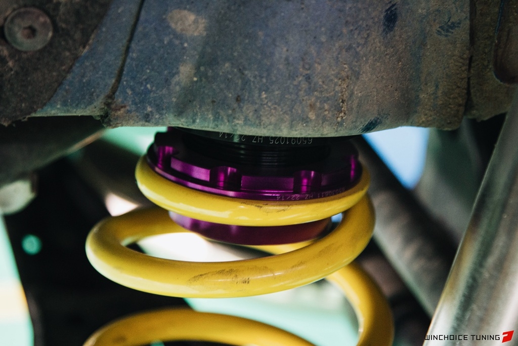 Volkswagen 高爾夫R 更換升級 KW V3 絞牙減震器