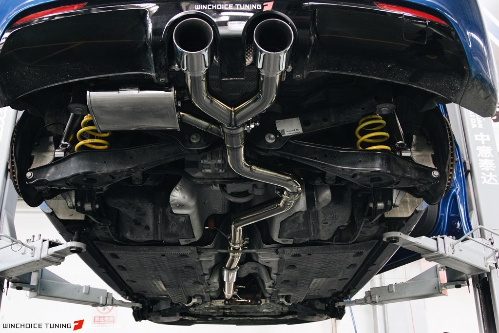 Volkswagen 高爾夫R 更換升級 臺灣 IPE 全段可控閥門排氣