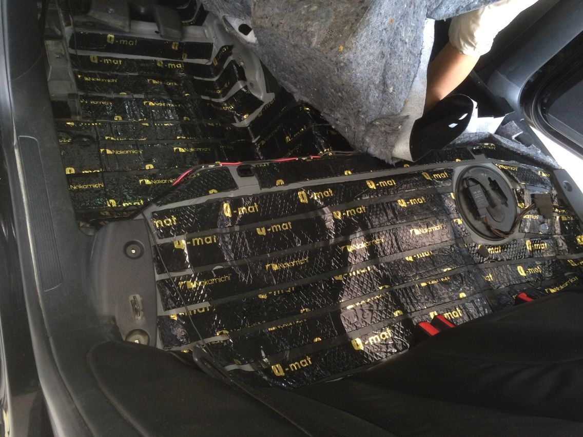 廣西南寧【途悅音響】大眾邁騰全車【中道隔音】改裝+勁浪PS165套裝喇叭