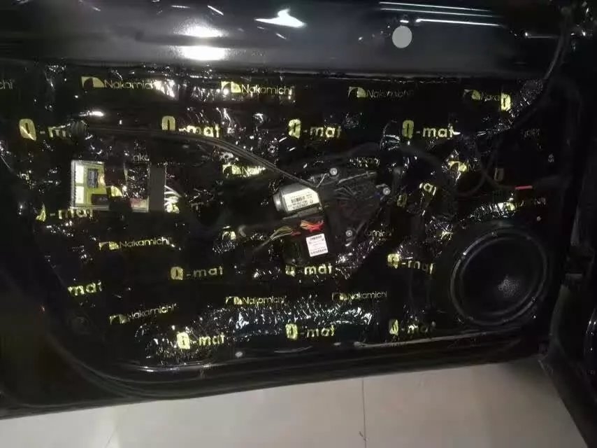 廣西南寧【途悅音響】大眾邁騰全車【中道隔音】改裝+勁浪PS165套裝喇叭