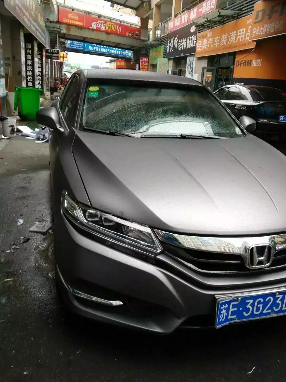 昆山思鉑睿貼戰(zhàn)斗灰 昆山酷車匯改色