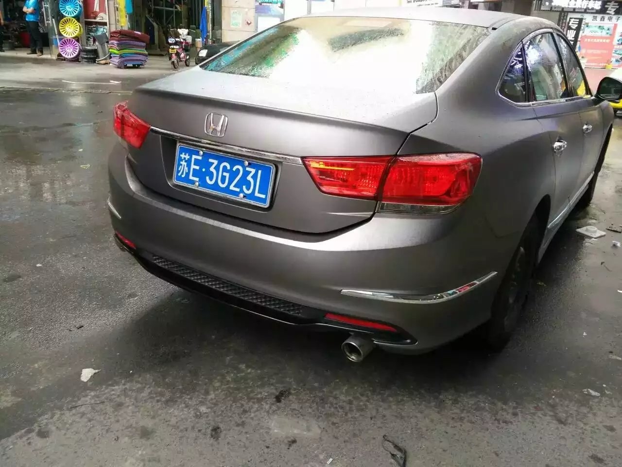 昆山思鉑睿貼戰(zhàn)斗灰 昆山酷車匯改色