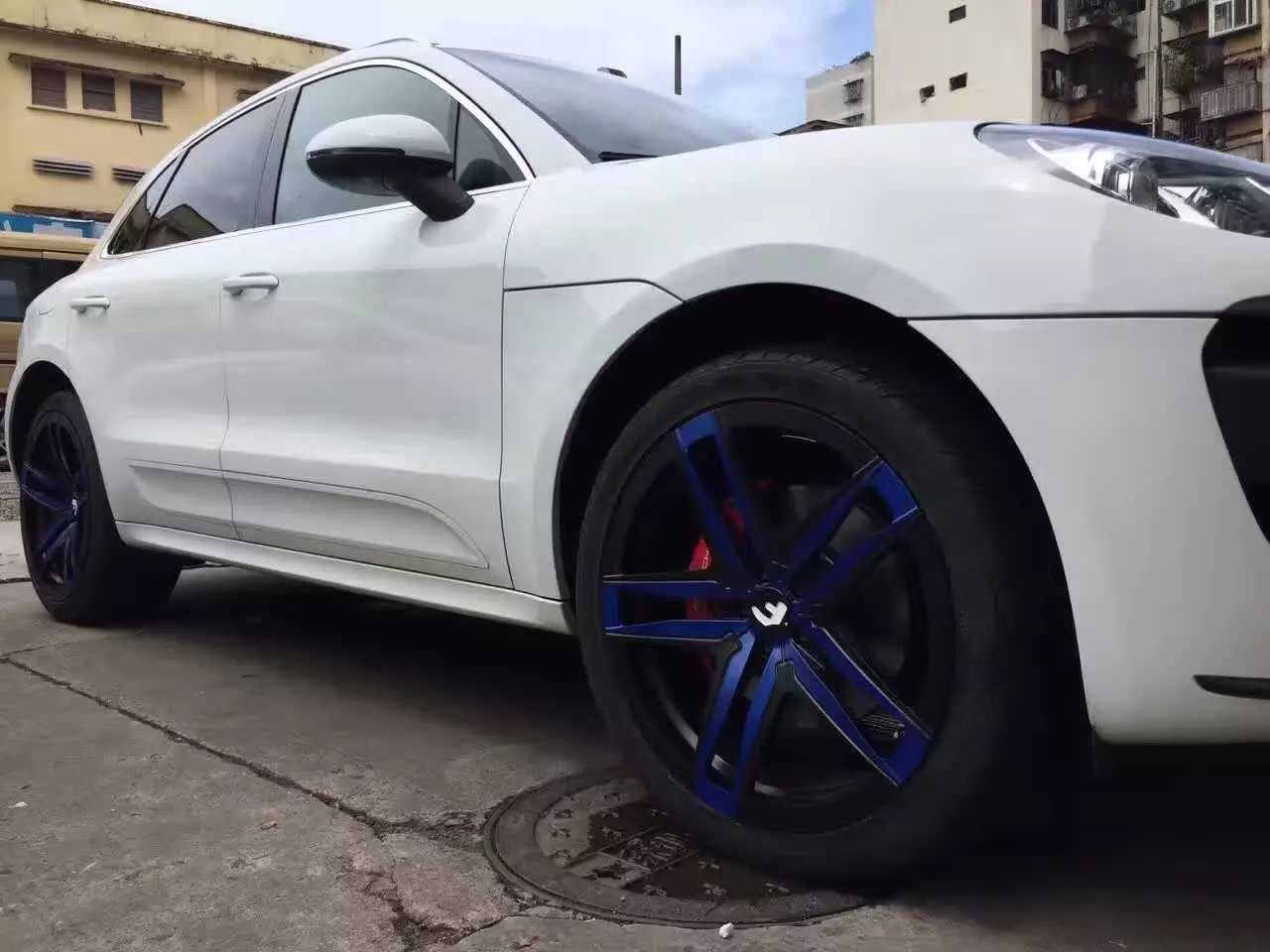 保時捷 Macan 裝22寸 美國 F  完工！