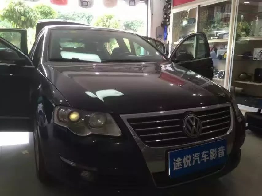 廣西南寧【途悅音響】大眾邁騰全車【中道隔音】改裝+勁浪PS165套裝喇叭