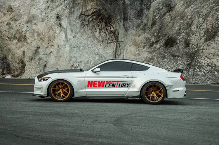 Mustang 福特野馬定做寬體大包圍 野馬改裝前杠后杠尾翼套件機(jī)蓋