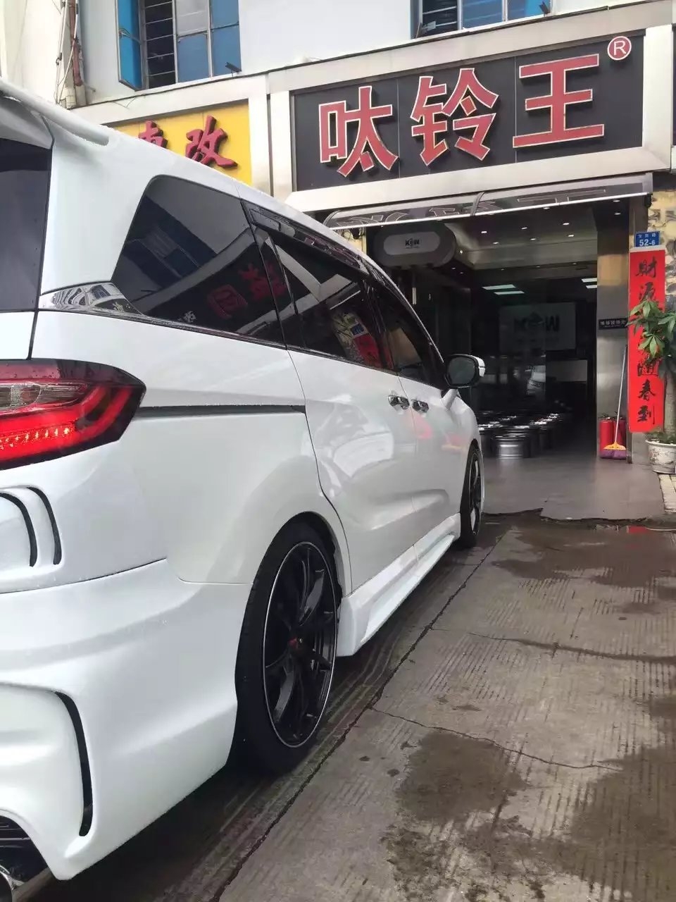 剛提車就改 RAYS G25 19寸，奧德賽