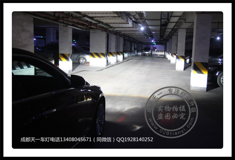 ATS-L改裝海拉雙光透鏡歐司朗氙氣燈LED日行燈惡魔眼成都天一車燈改裝