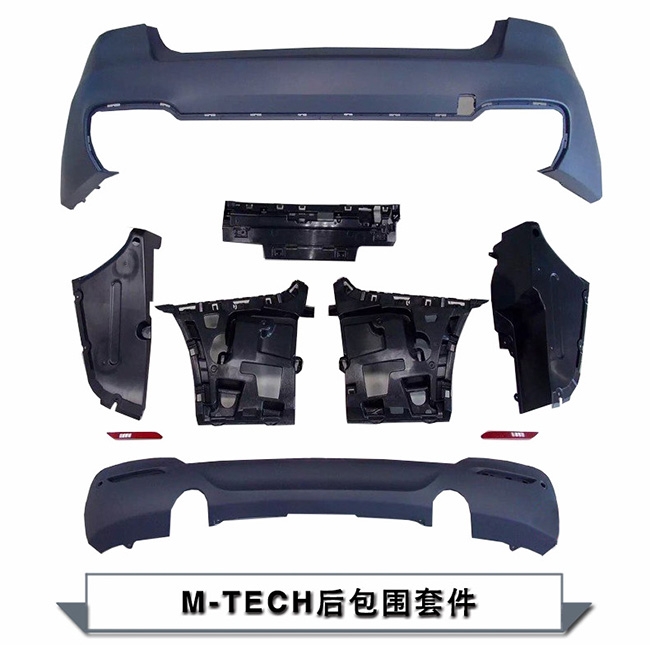 寶馬3系GT排氣改裝-寶馬3系GT改裝M-TECH排氣與包圍