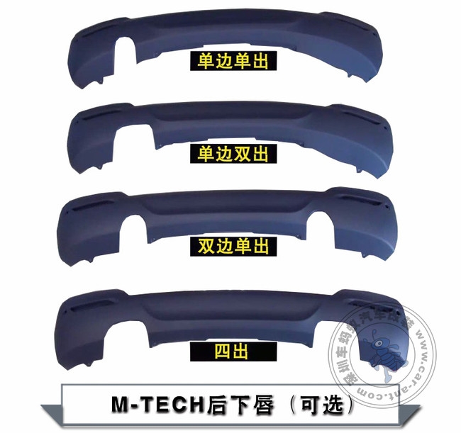 寶馬3系GT排氣改裝-寶馬3系GT改裝M-TECH排氣與包圍
