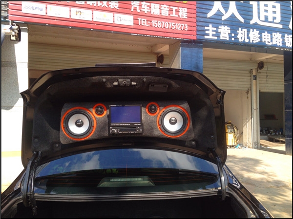 【比亞迪速銳】芬朗音響升級(jí)—撫州十一汽車改裝