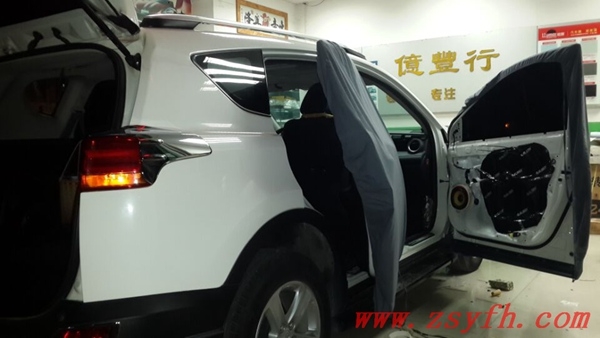 中山億豐行汽車音響改裝.歌中自有真意在——豐田RAV4汽車音響改裝