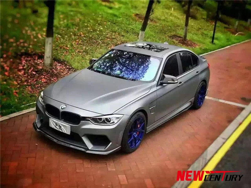 2015款BMW宝马3系改装aspec碳纤维大包围前杠后杠尾翼