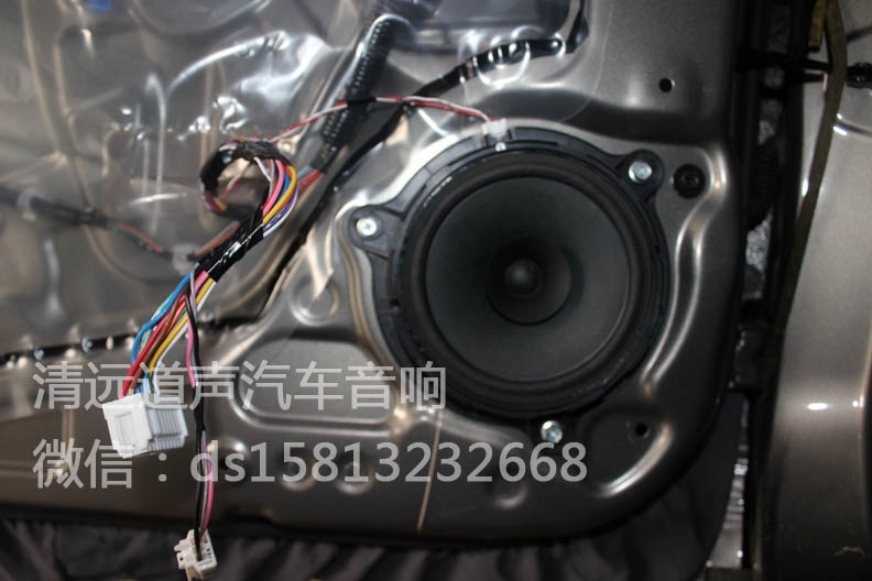 東風(fēng)日產(chǎn)-駿逸汽車(chē)音響隔音改裝案例——清遠(yuǎn)道聲汽車(chē)音響