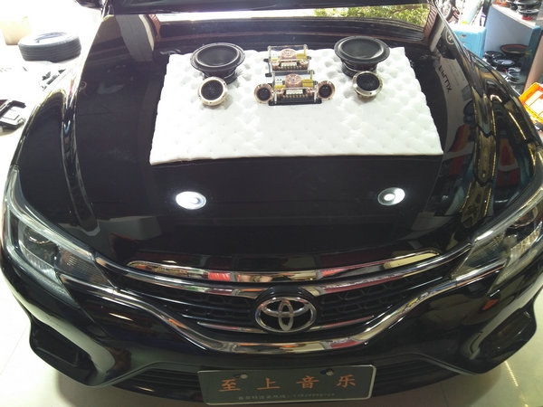 豐田銳志汽車音響改裝歌劇世家個(gè)性選擇-順德至上音樂