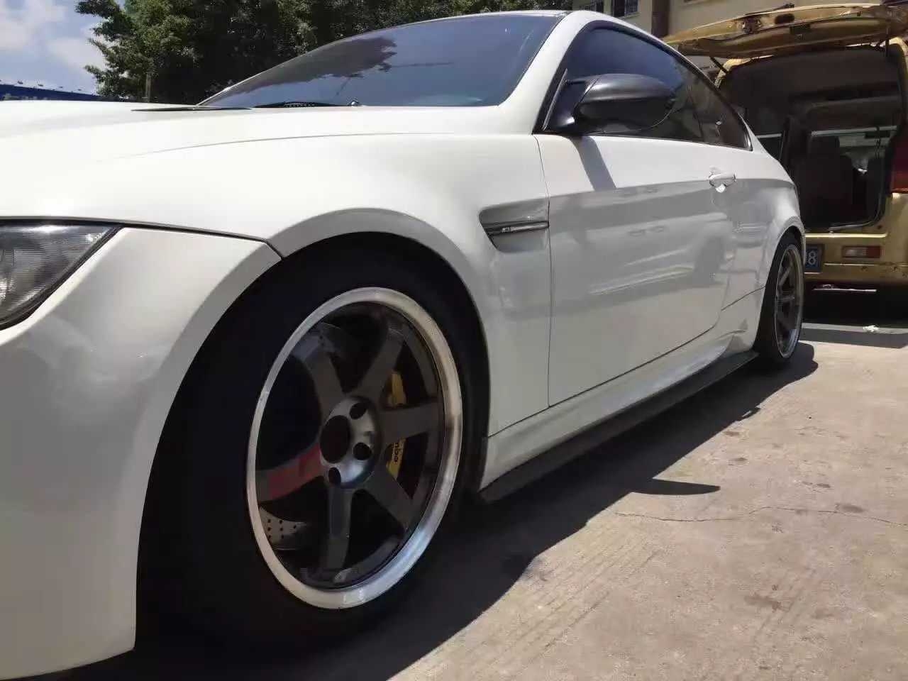 寶馬，裝 TE37  18寸完工！