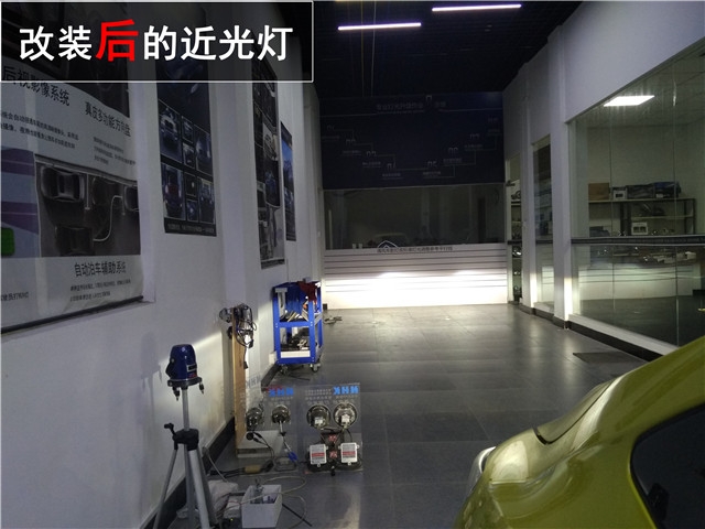 新飛度改大燈 海拉五雙光透鏡 飛利浦XV氙氣燈——清風車影燈改