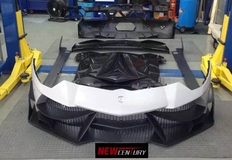 新款蘭博基尼LP700 720 750改裝DMC碳纖維前杠后杠尾蓋