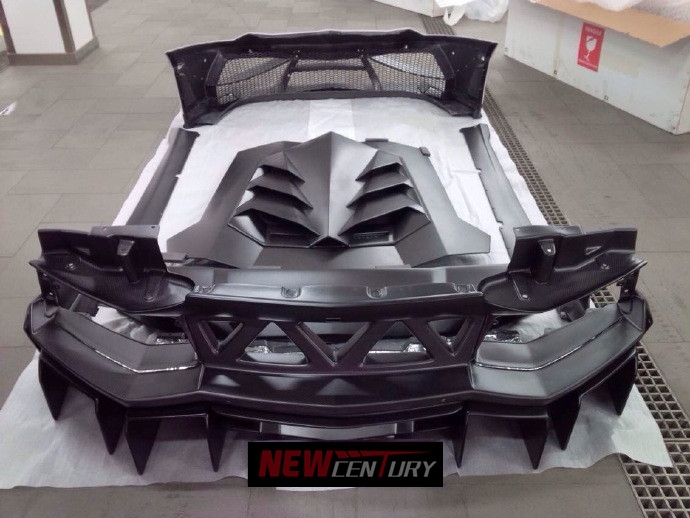 新款蘭博基尼LP700 720 750改裝DMC碳纖維前杠后杠尾蓋