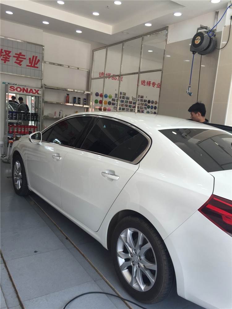 標(biāo)致508全車愛思酷膜施工效果