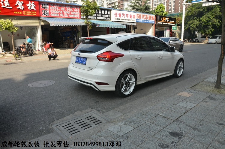 成都極速輪轂 福特?？怂?升級18寸DX300輕量化旋壓輪轂