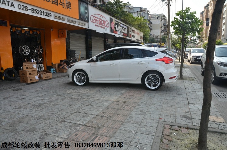 成都極速輪轂 福特?？怂?升級18寸DX300輕量化旋壓輪轂