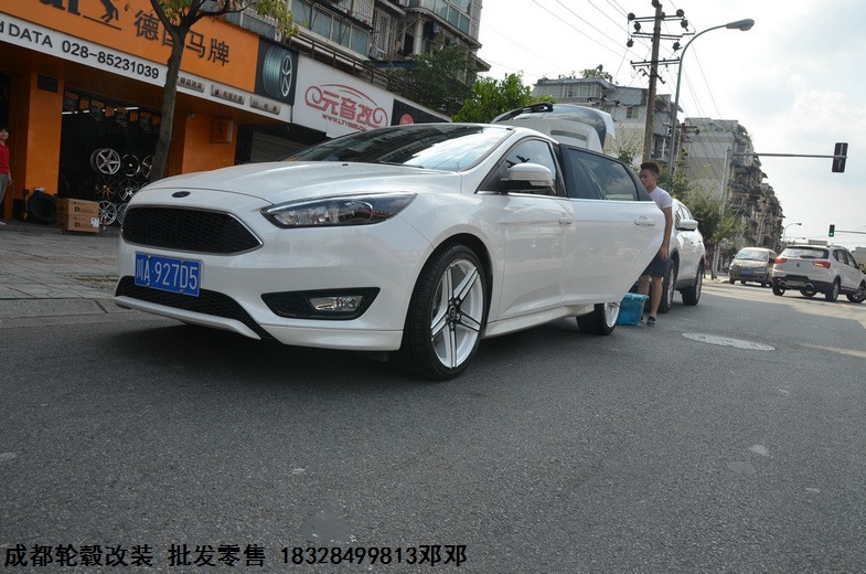 成都極速輪轂 福特?？怂?升級18寸DX300輕量化旋壓輪轂