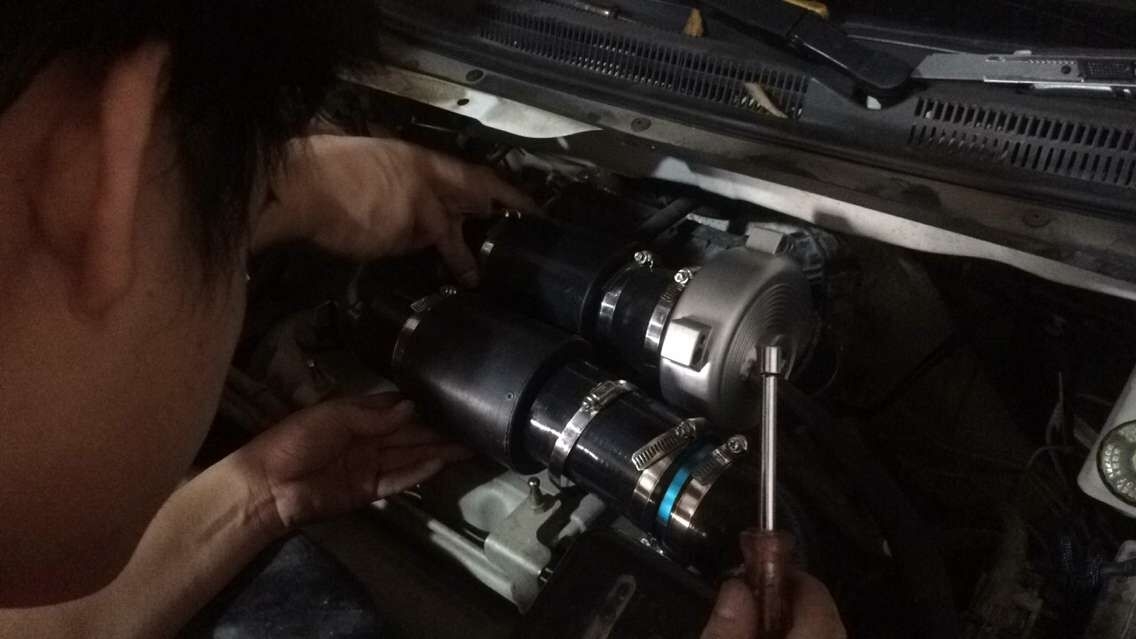 開瑞K50提升動力改裝加裝鍵程離心式電動渦輪增壓器LX2008案例