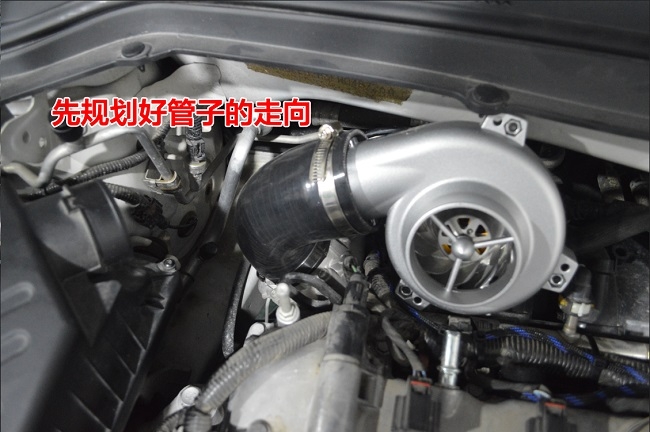 別克英朗1.5提升動力改裝加裝鍵程離心式電動渦輪增壓器LX2008案例