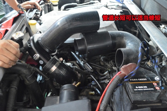 奔騰X80動(dòng)力改裝加裝鍵程離心式電動(dòng)渦輪增壓器LX3971案例