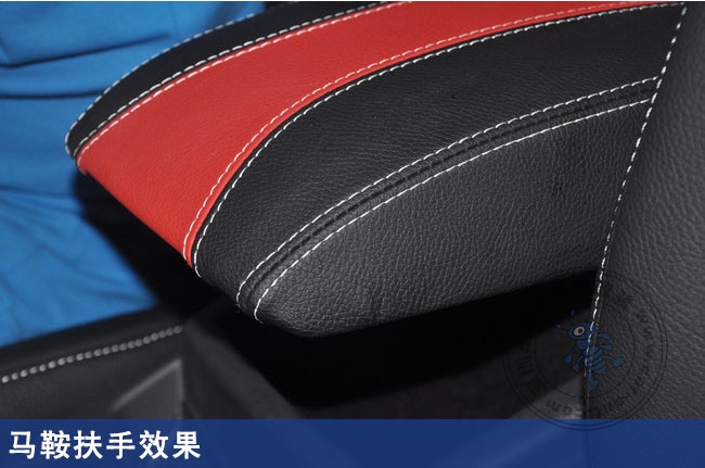 汽車真皮座椅定制-汽車奧迪Q5真皮座椅定制黑紅色