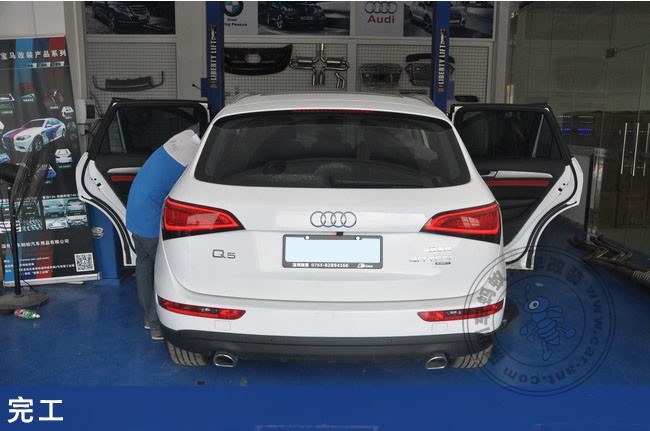 汽車真皮座椅定制-汽車奧迪Q5真皮座椅定制黑紅色