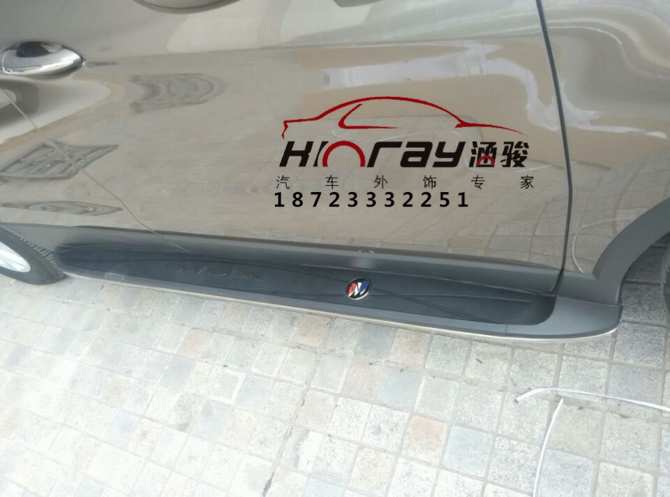 別克昂科威踏板 別克昂科威腳踏板帶標踏板 昂科威帶別克標腳踏板