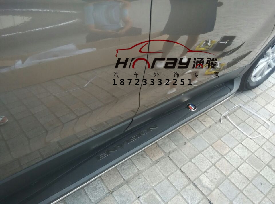 別克昂科威踏板 別克昂科威腳踏板帶標踏板 昂科威帶別克標腳踏板