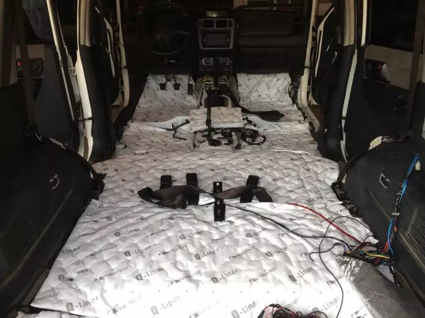 長豐獵豹飛騰全車中道隔音+賽倫科特檔火墻隔音－南寧途悅