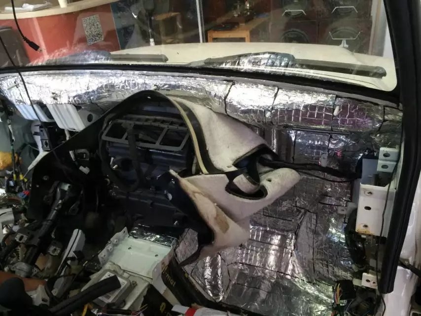 長豐獵豹飛騰全車中道隔音+賽倫科特檔火墻隔音－南寧途悅