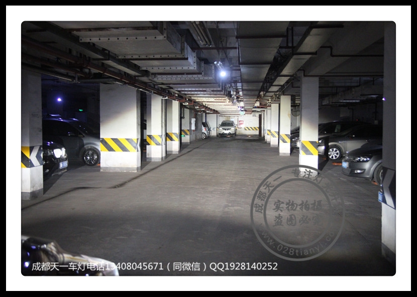 成都愛(ài)騰車燈改裝升級(jí)歐司朗氙氣燈海拉雙光透鏡成都天一車燈