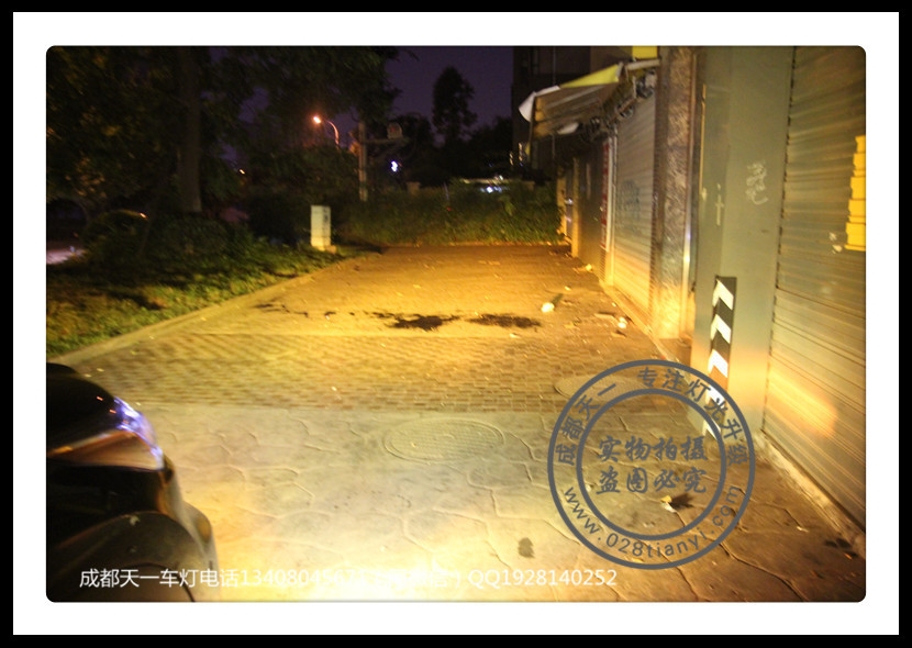 成都新漢蘭達(dá)改裝海拉5雙光透鏡歐司朗CBH氙氣燈霧燈黃金眼LED大燈