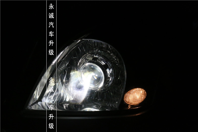 【永誠汽車】石家莊改燈，豐田普拉多改海拉5透鏡+歐司朗CBI氙燈