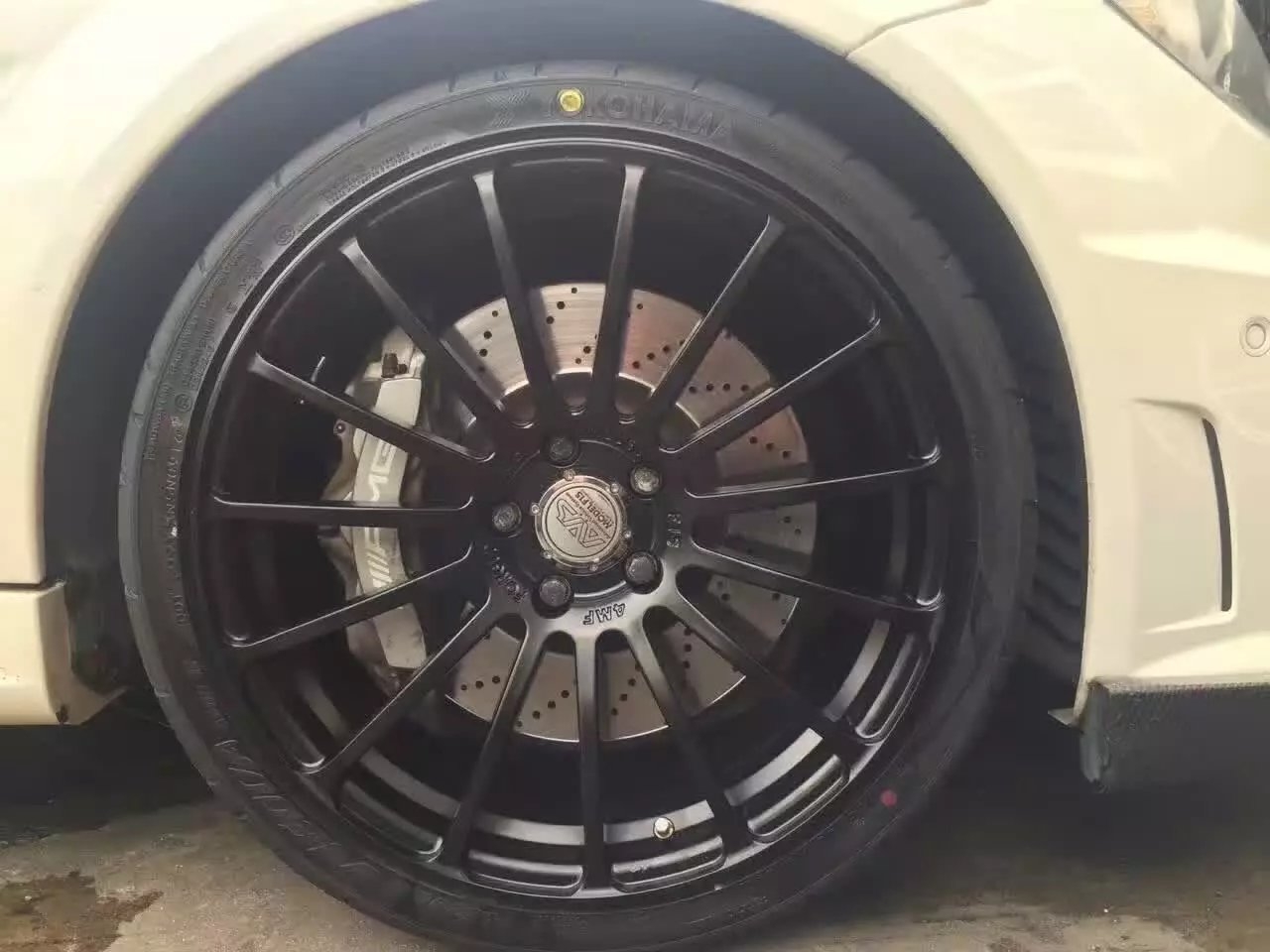 奔馳 C63 裝19  橫濱 ADVAN F15