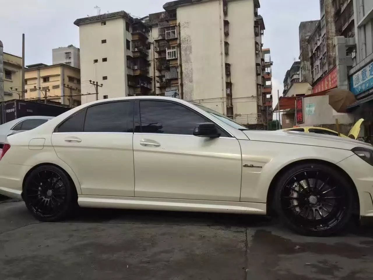 奔馳 C63 裝19  橫濱 ADVAN F15