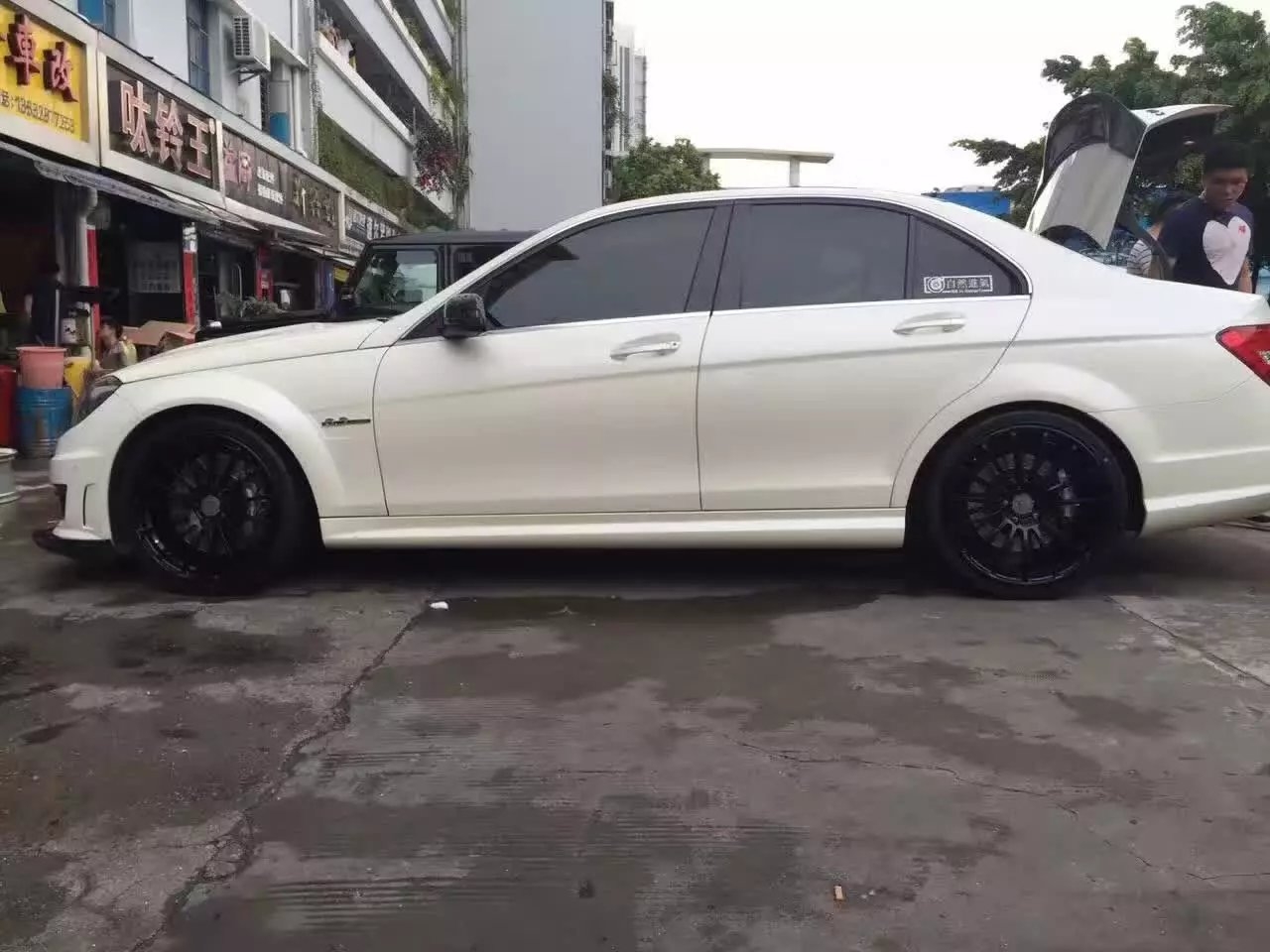 奔馳 C63 裝19  橫濱 ADVAN F15