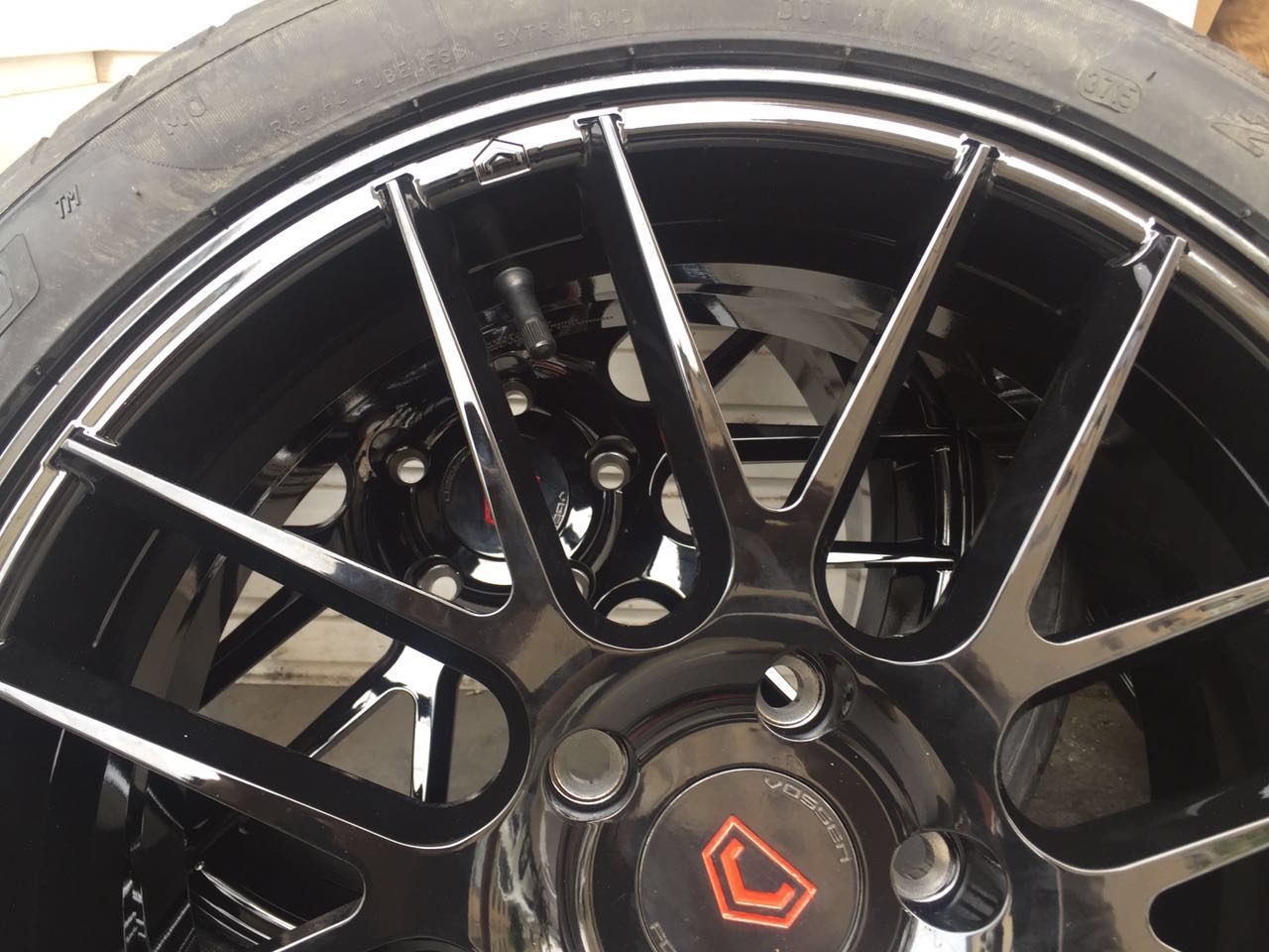 寶馬M135 提車升級18寸鍛造輪轂