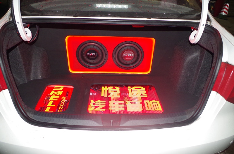 讓你感受音樂的美，新捷達(dá)音響震撼改裝--清遠(yuǎn)悅途汽車影音